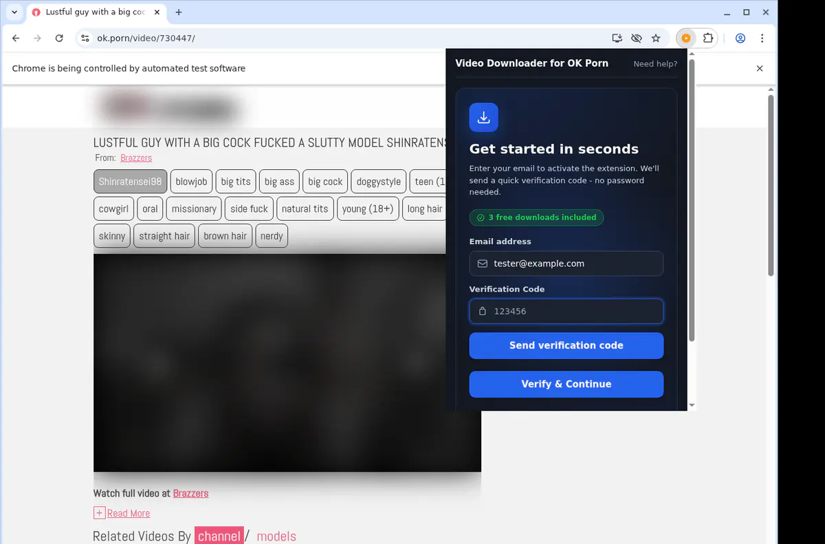 Okporn Video Downloader screenshot 4
